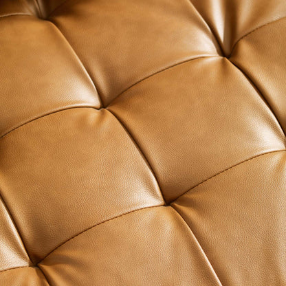 Valour Upholstered Faux Leather Sofa by Furniture for America