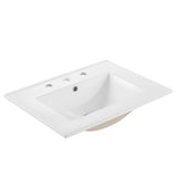 Calla 24" Bathroom Sink in White