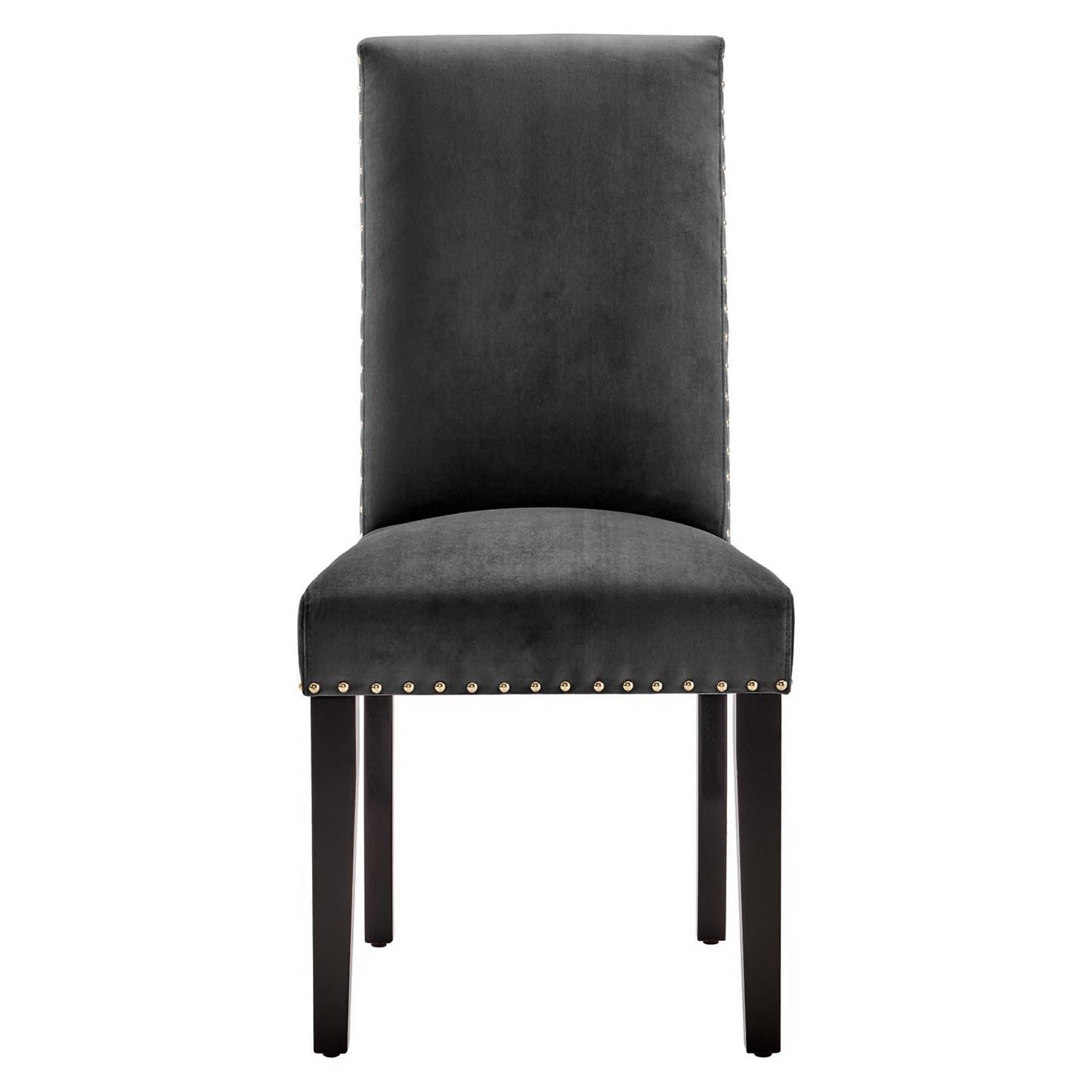 Parcel Performance Velvet Dining Side Chairs Set of 2 by Furniture For America