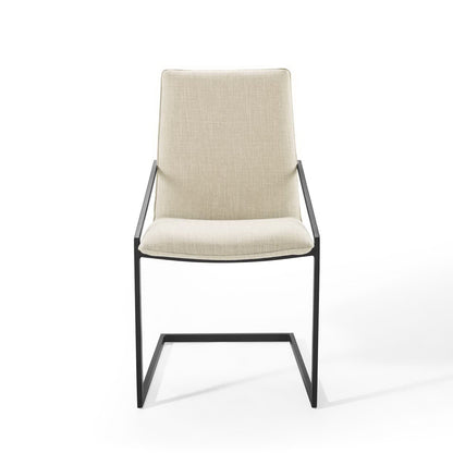 Pitch Upholstered Fabric Dining Armchair by Furniture for America