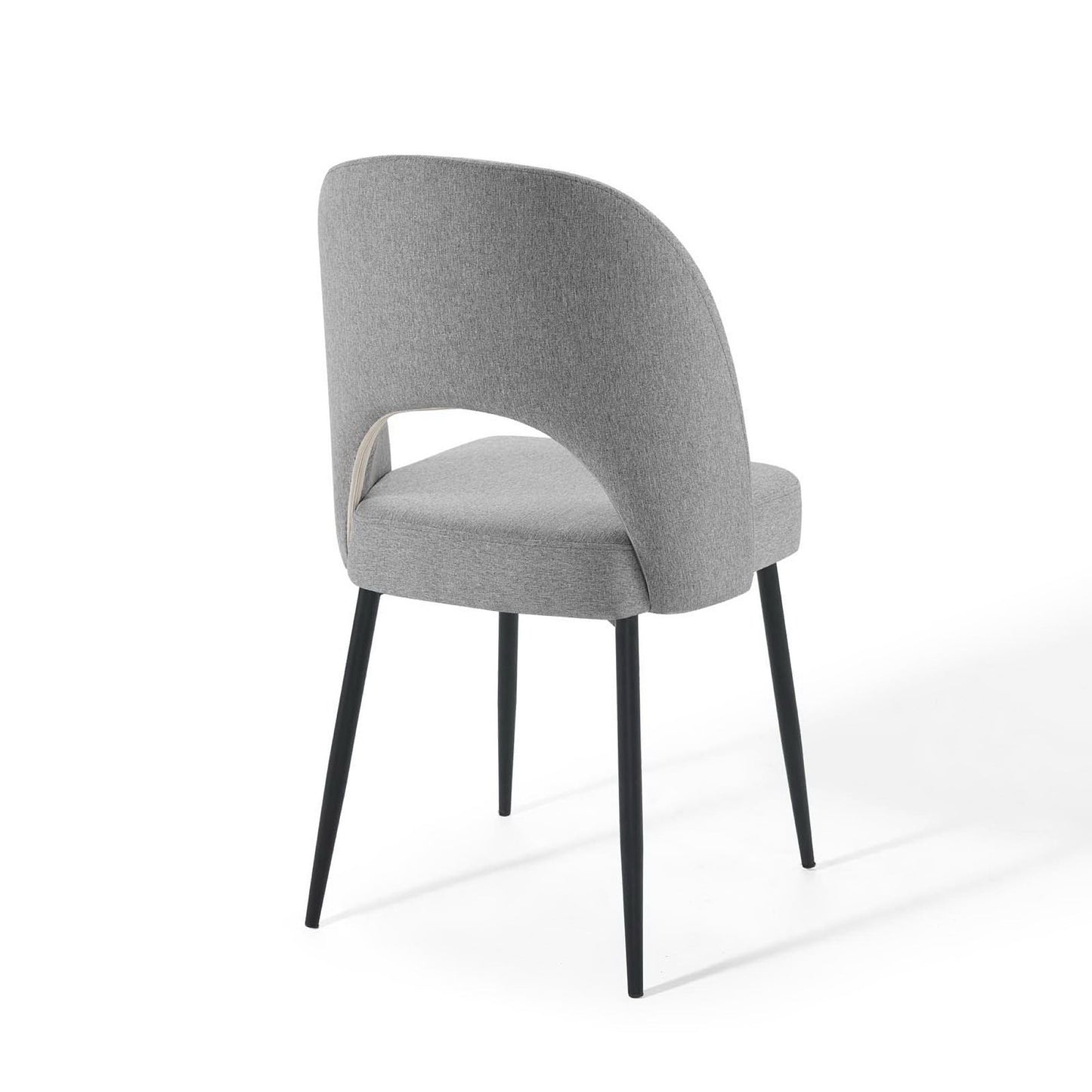 Rouse Upholstered Fabric Dining Side Chair by Furniture for America
