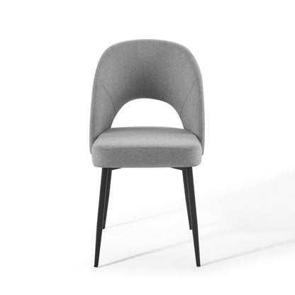 Rouse Upholstered Fabric Dining Side Chair by Furniture for America