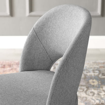 Rouse Upholstered Fabric Dining Side Chair by Furniture for America