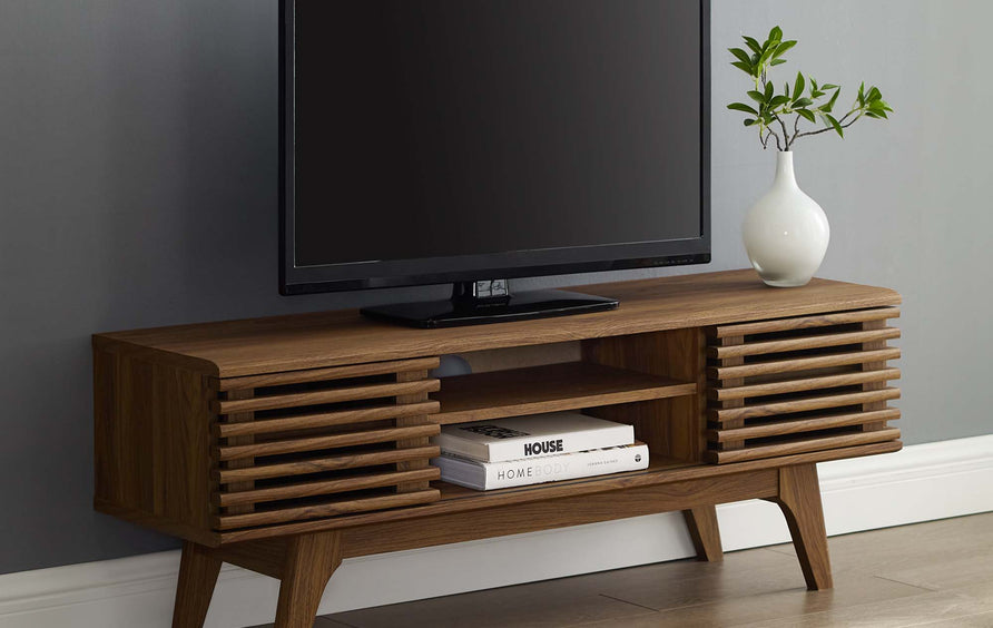 Vera 46" Media Console TV Stand in Walnut