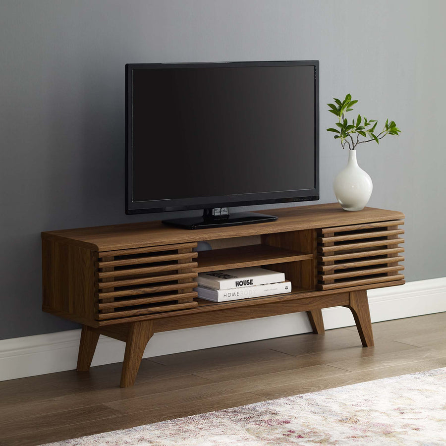 Vera 46" Media Console TV Stand in Walnut