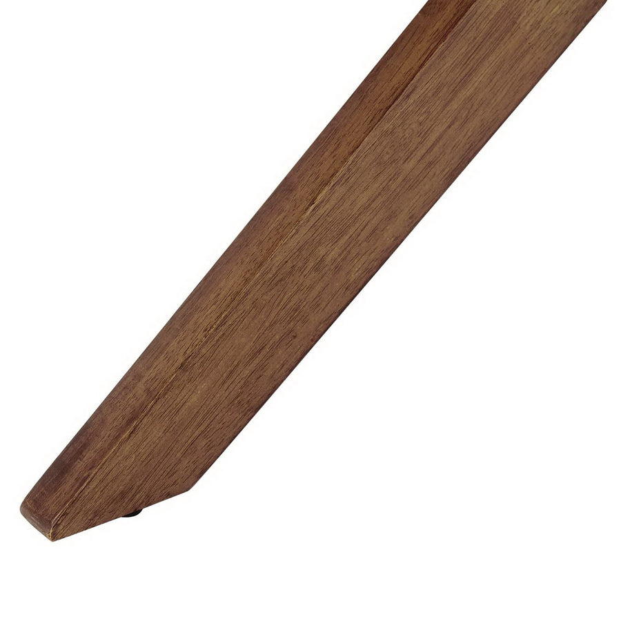 Vela 71" Oval Wood Dining Table in Walnut