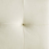 Indigo Gold Stainless Steel Performance Velvet Counter Stool in Gold Ivory