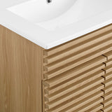 Vera 24" Bathroom Vanity in Oak White