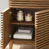 Vera 24" Bathroom Vanity in Walnut White