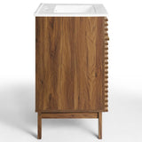 Vera 24" Bathroom Vanity in Walnut White