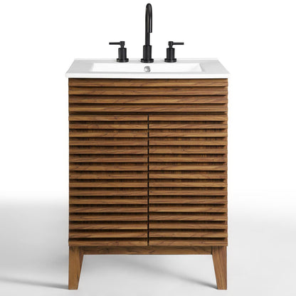 Render 24" Bathroom Vanity by Furniture For America