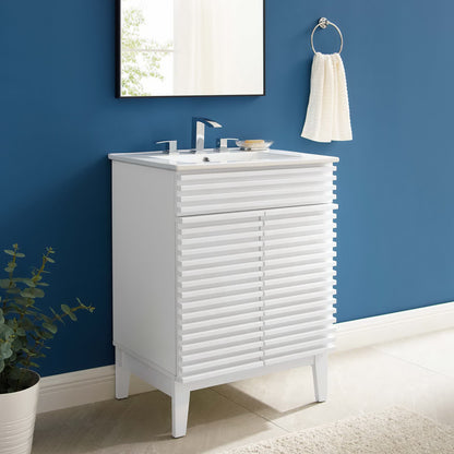Render 24" Bathroom Vanity by Furniture For America
