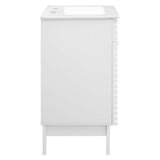 Vera 24" Bathroom Vanity in White White