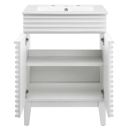 Render 24" Bathroom Vanity by Furniture For America