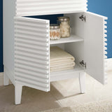 Vera 24" Bathroom Vanity in White White