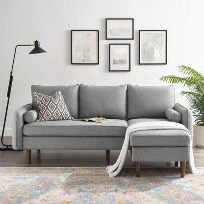 Revive Upholstered Right or Left Sectional Sofa by Furniture for America