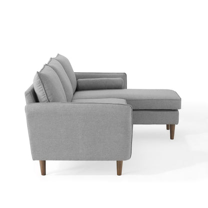 Revive Upholstered Right or Left Sectional Sofa by Furniture for America