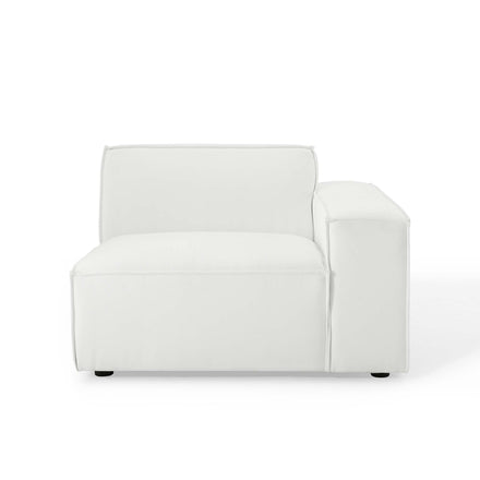 Restore Right-Arm Sectional Sofa Chair in White