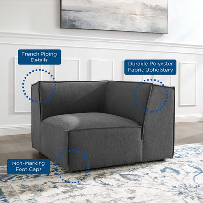 Restore Sectional Sofa Corner Chair by Furniture for America
