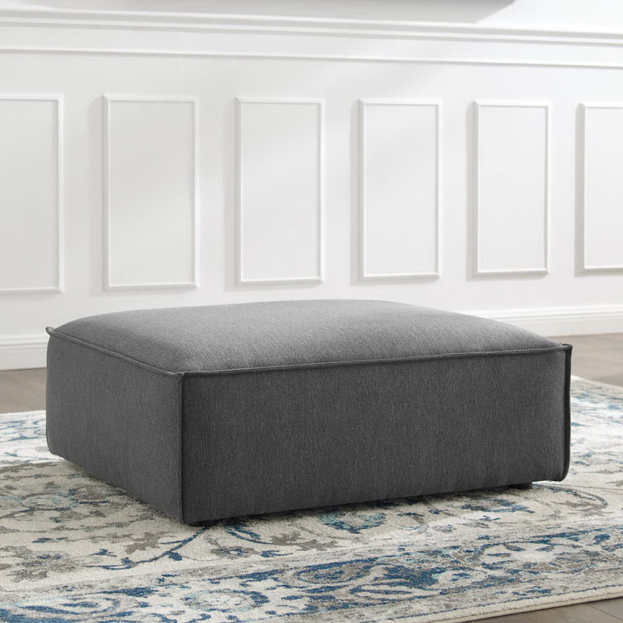 Atlas Ottoman in Charcoal