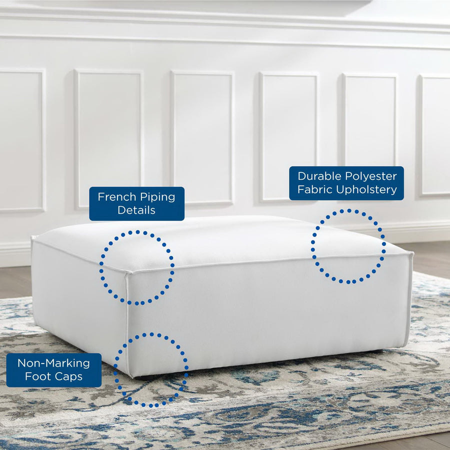 Atlas Ottoman in White
