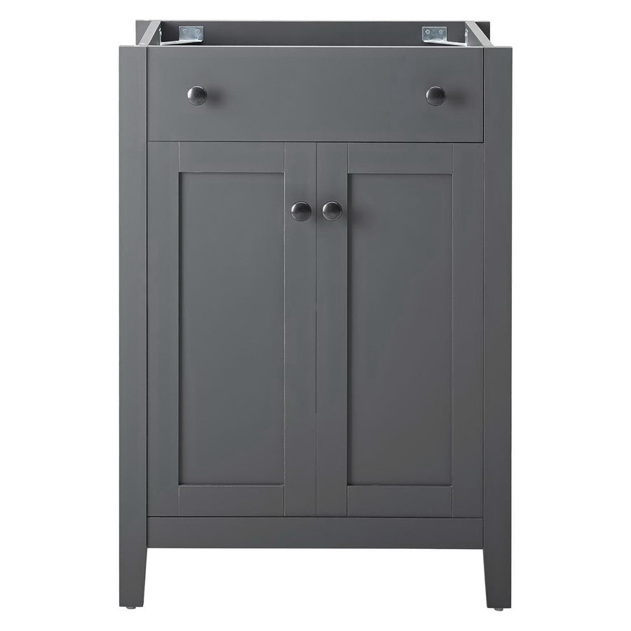 Copal 24" Bathroom Vanity Cabinet (Sink Basin Not Included) in Gray