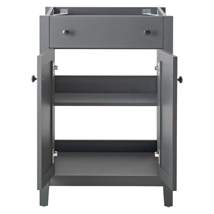 Nantucket 24" Bathroom Vanity Cabinet (Sink Basin Not Included) by Furniture For America