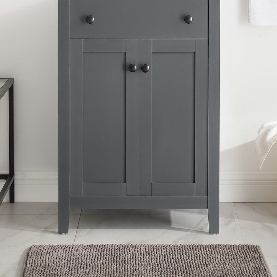 Copal 24" Bathroom Vanity Cabinet (Sink Basin Not Included) in Gray