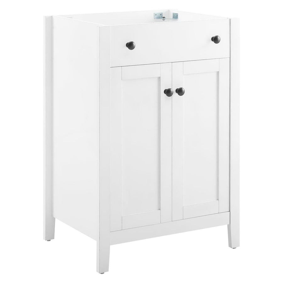 Copal 24" Bathroom Vanity Cabinet (Sink Basin Not Included) in White