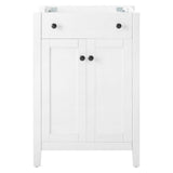 Copal 24" Bathroom Vanity Cabinet (Sink Basin Not Included) in White