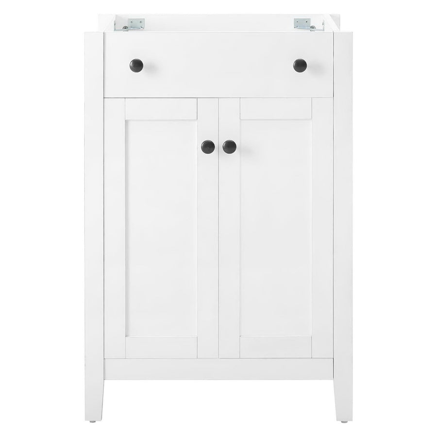 Copal 24" Bathroom Vanity Cabinet (Sink Basin Not Included) in White