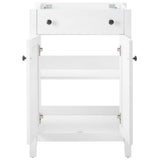 Copal 24" Bathroom Vanity Cabinet (Sink Basin Not Included) in White