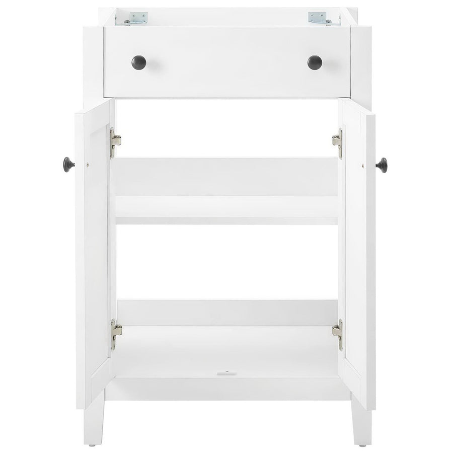 Copal 24" Bathroom Vanity Cabinet (Sink Basin Not Included) in White