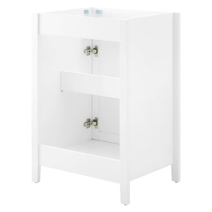Nantucket 24" Bathroom Vanity Cabinet (Sink Basin Not Included) by Furniture For America