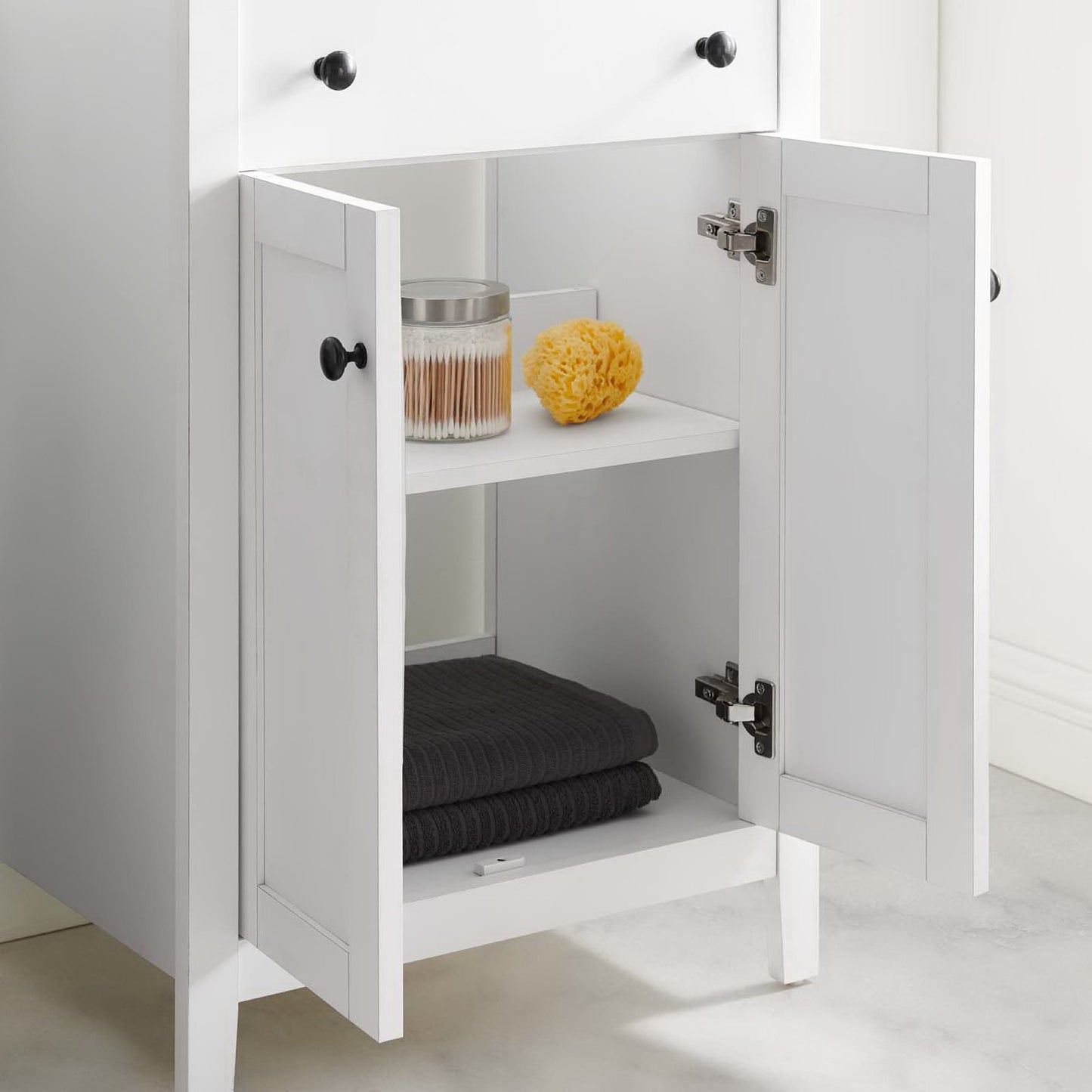 Nantucket 24" Bathroom Vanity Cabinet (Sink Basin Not Included) by Furniture For America
