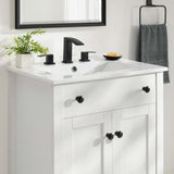 Copal 24" Bathroom Vanity Cabinet (Sink Basin Not Included) in White
