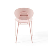 Roros Dining Side Chair Set of 2 in Pink