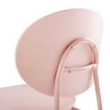Roros Dining Side Chair Set of 2 in Pink