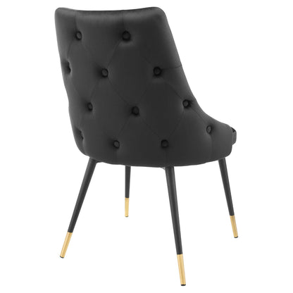 Adorn Tufted Performance Velvet Dining Side Chair by Furniture For America