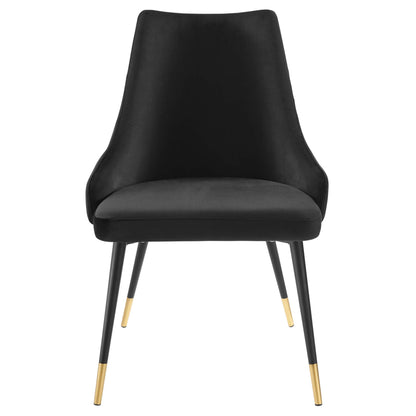 Adorn Tufted Performance Velvet Dining Side Chair by Furniture For America