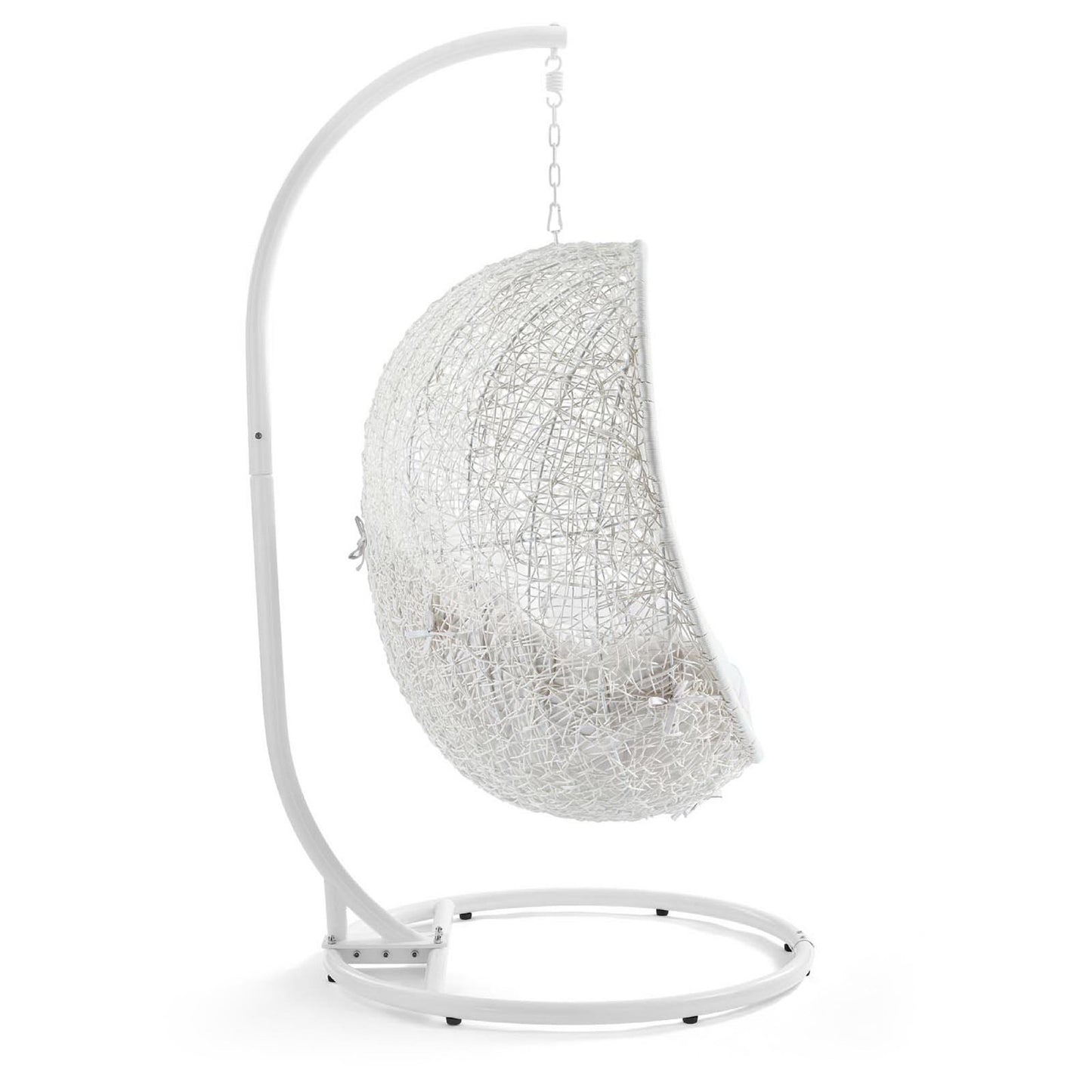 Hide Outdoor Patio SunbrellaÂ® Swing Chair With Stand by Furniture for America