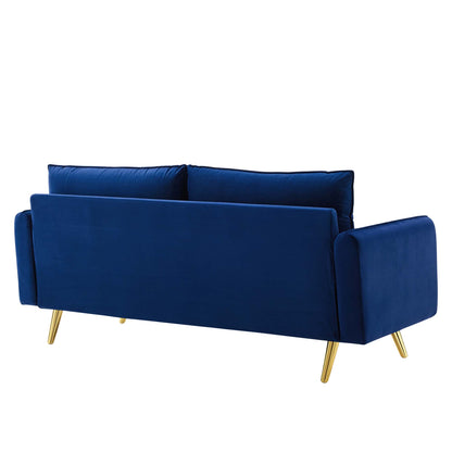Revive Performance Velvet Sofa by Furniture For America