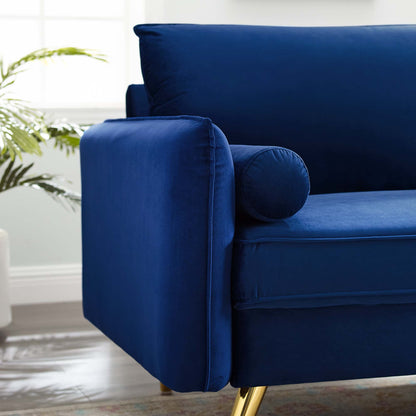 Revive Performance Velvet Sofa by Furniture For America