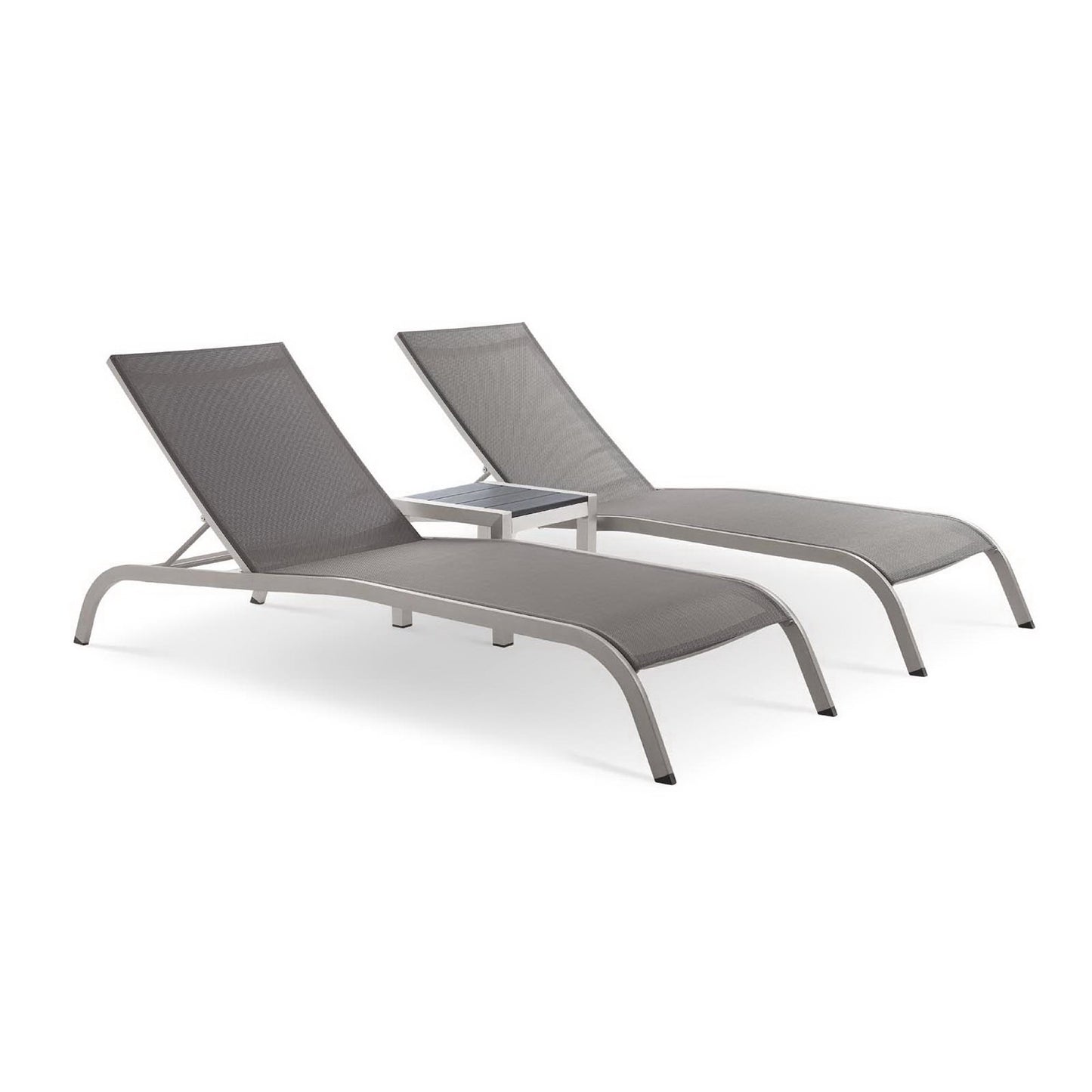 Savannah 3 Piece Outdoor Patio Mesh Set by Furniture For America