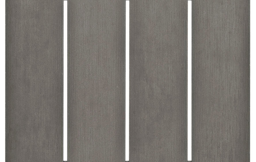 Ikat 3 Piece Outdoor Patio Mesh Set in Gray