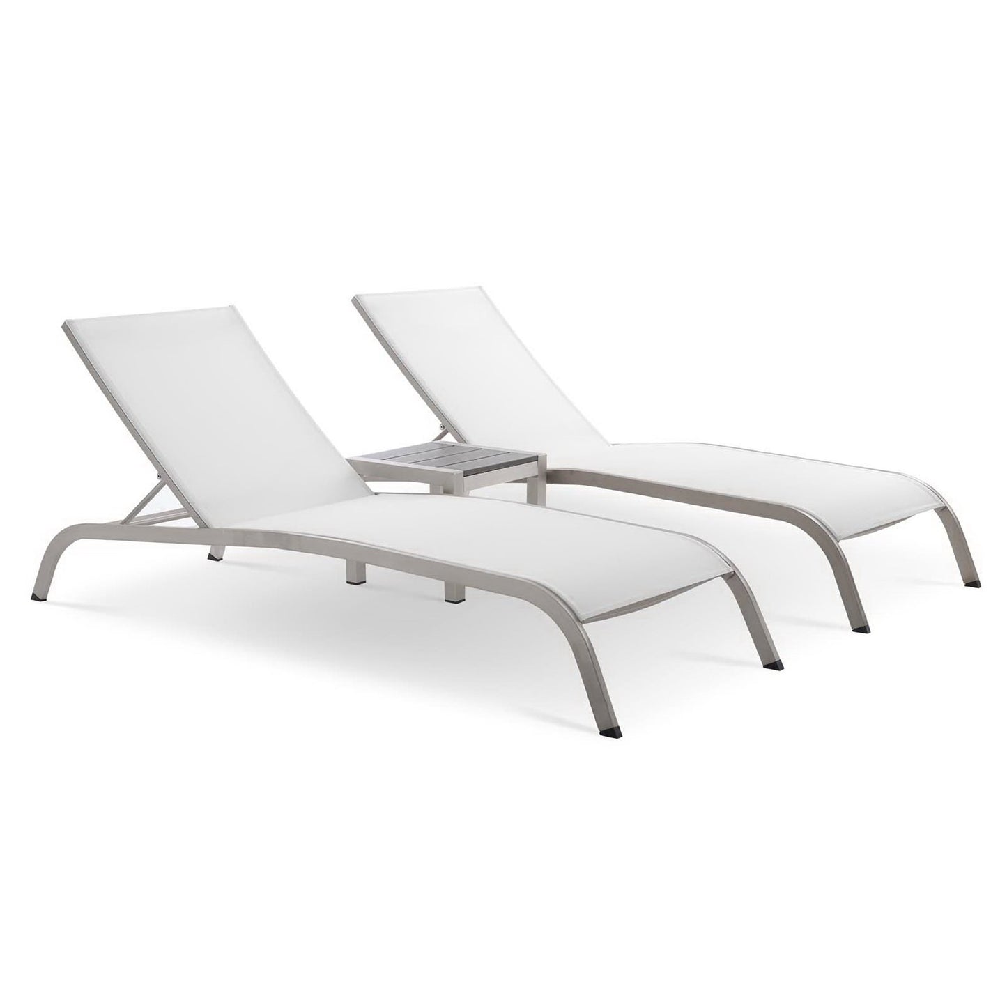 Savannah 3 Piece Outdoor Patio Mesh Set by Furniture For America