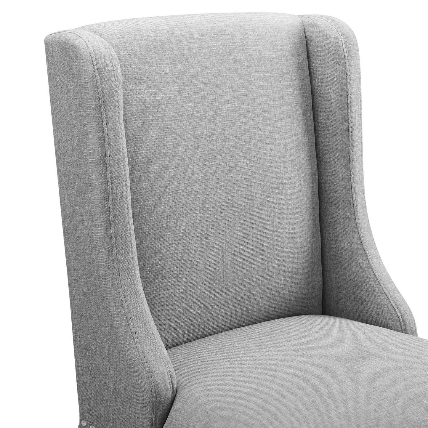 Baron Upholstered Fabric Counter Stool Set of 2 by Furniture For America