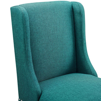 Baron Upholstered Fabric Counter Stool Set of 2 by Furniture For America