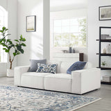 Atlas 2-Piece Sectional Sofa in White