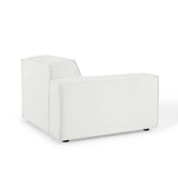 Atlas 2-Piece Sectional Sofa in White